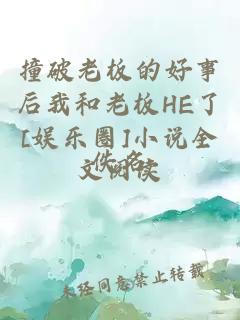 撞破老板的好事后我和老板HE了[娱乐圈]小说全文阅读